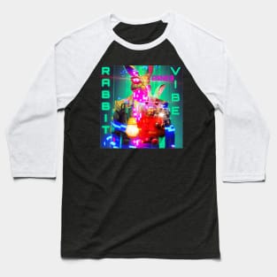 Cyber Bunny Baseball T-Shirt